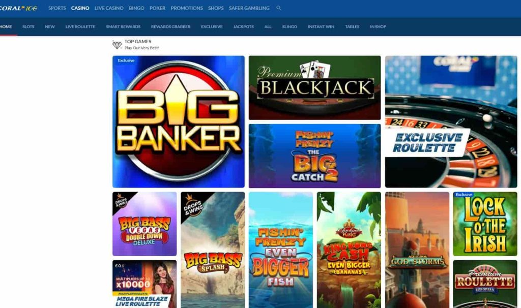best online casino uk coral